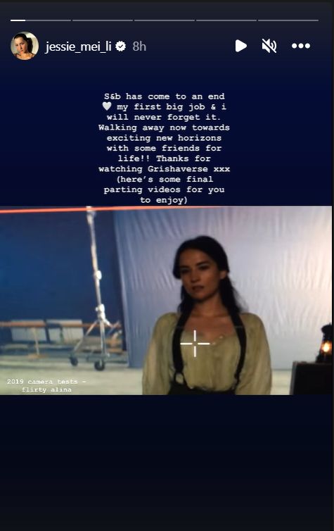 Jessie Mei Li Shadow and Bone Cancellation Reaction