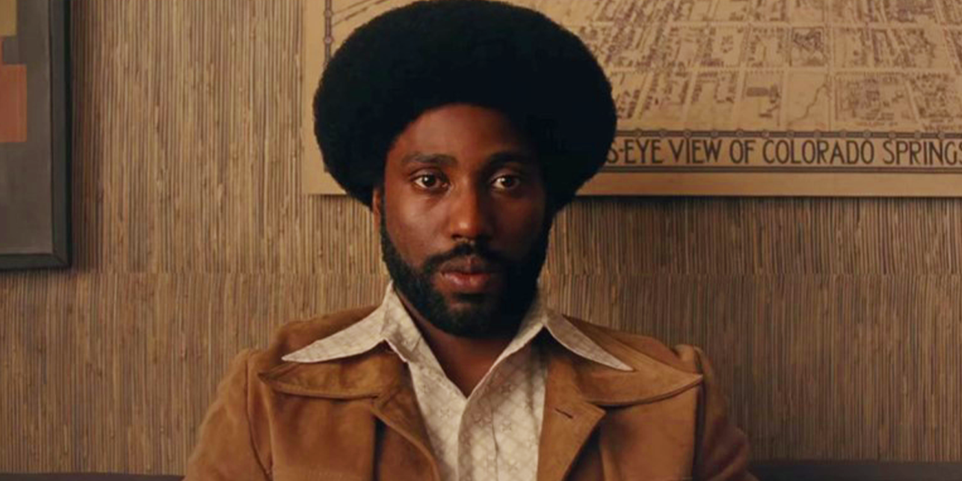 John David Washington in BlacKkKlansman