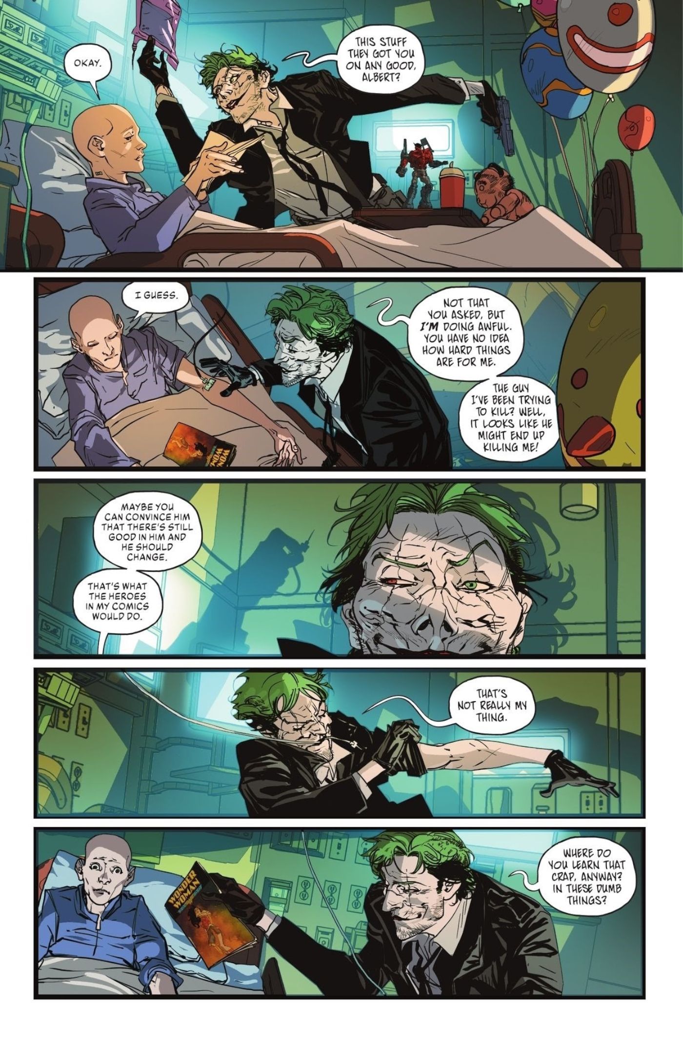 Joker Befriends Albert