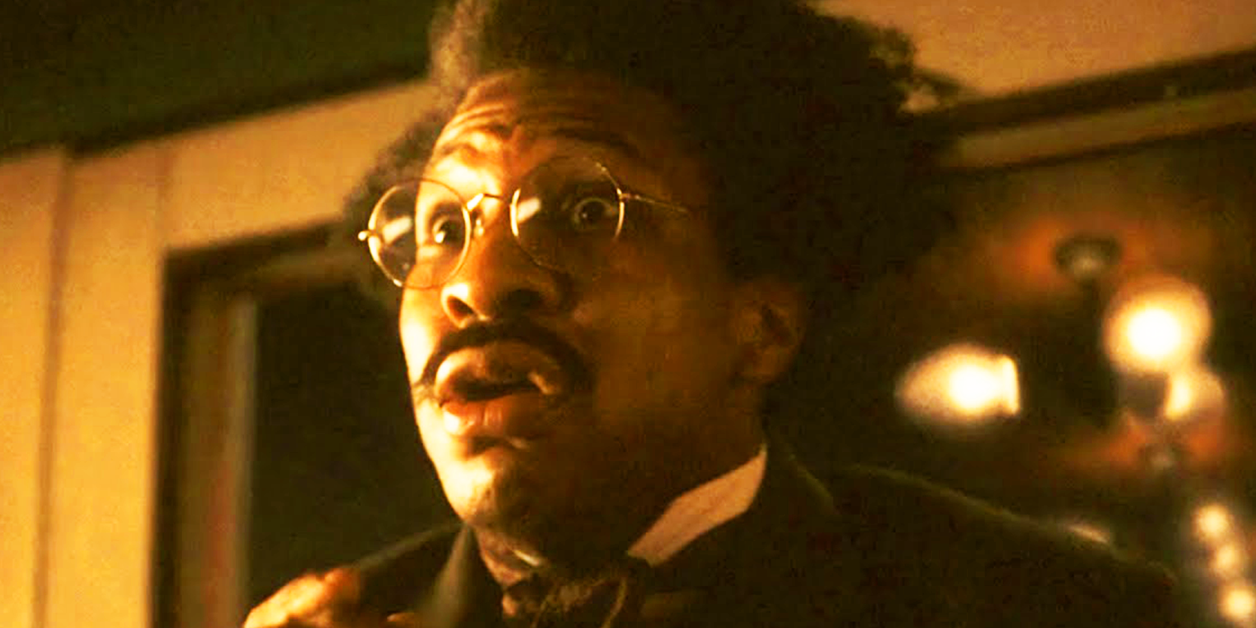 Jonathan Majors&rsquo; Victor Timely looking surprised in Loki season 2
