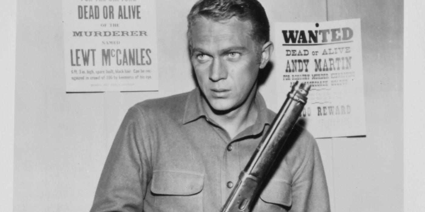 Steve McQueen as Josh Randall in Wanted Dead or Alive