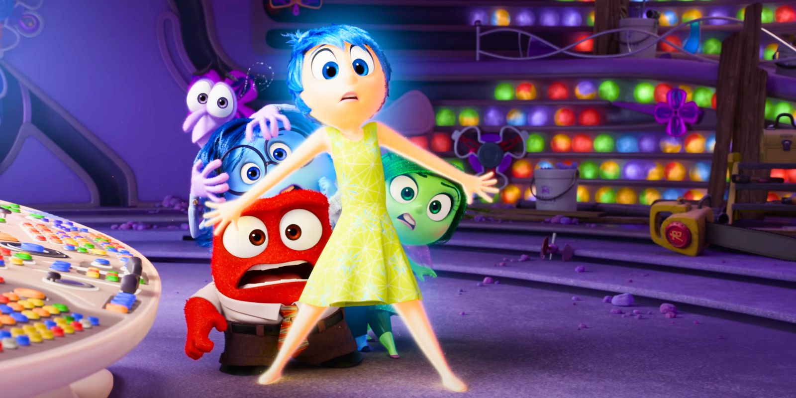 Joy with emotions in Inside Out 2
