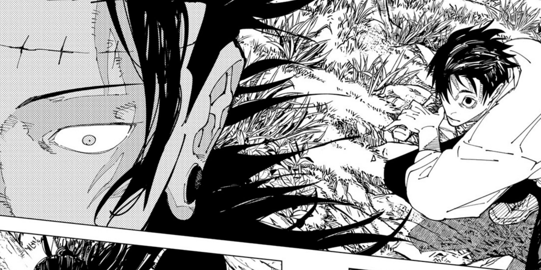 Jujutsu Kaisen_The moment before Yuta Silences Kenjaku