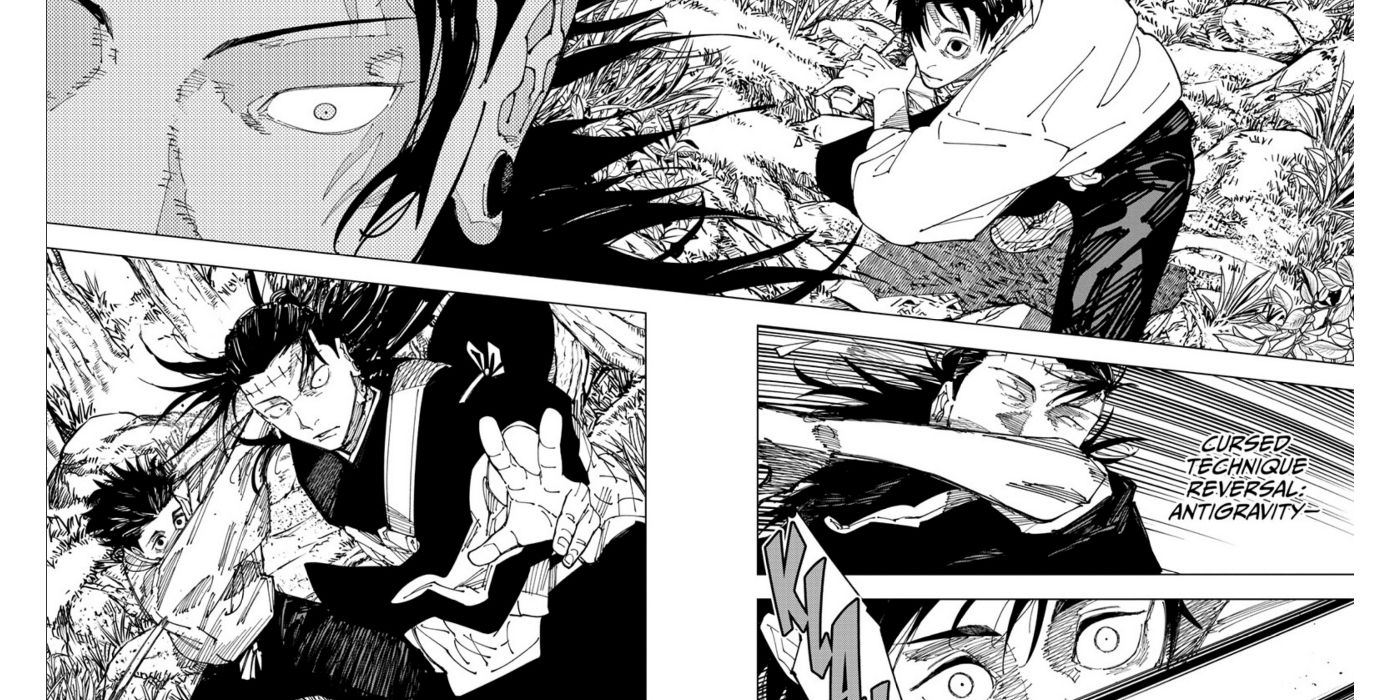 Yuta Okkotsu beheads Kenjaku after a sneak attack in Jujutsu Kaisen