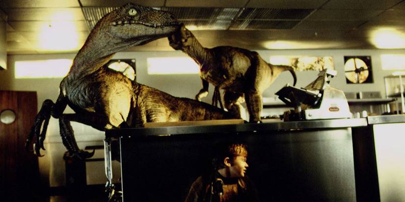 Tim surviving the raptors in the kitchen