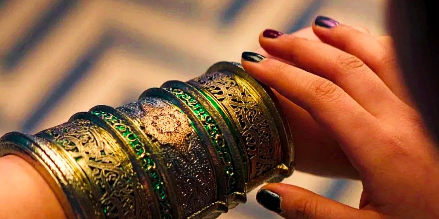 Kamala Khan's Quantum Band Bracelet close-up from Ms. Marvel