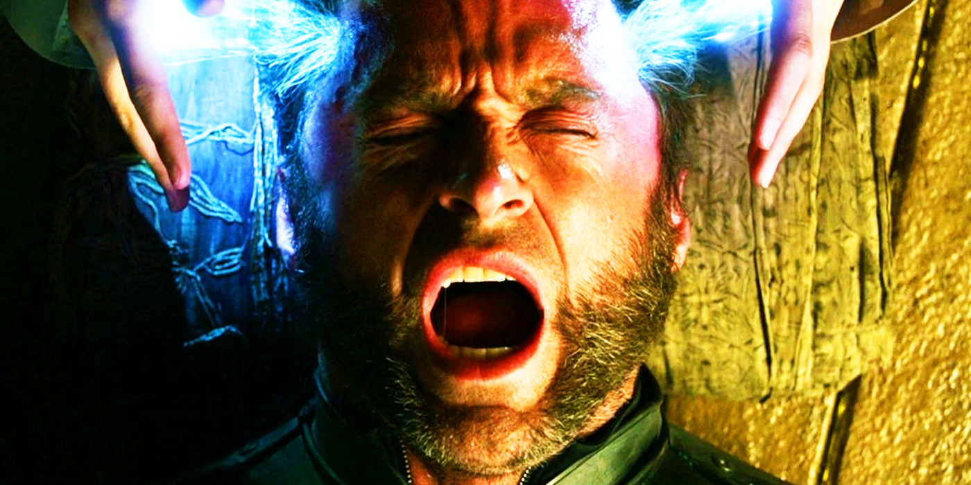 Kitty Pryde sending Wolverine&rsquo;s consciousness back in time in X-Men Days of Future Past