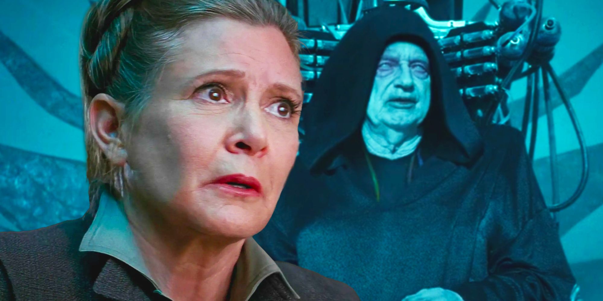 Leia and Palpatine