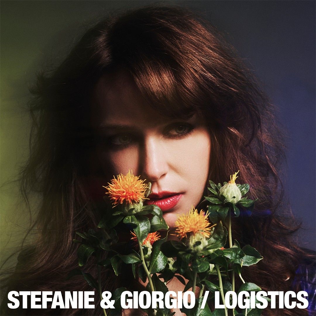 Logistics single cover showing Stefanie Joosten holding flowers and 