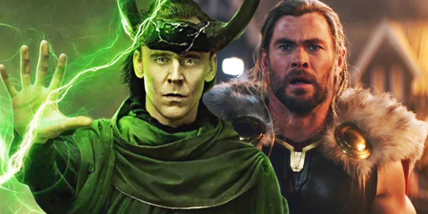 Loki and Thor Reunion Tom Hiddleston