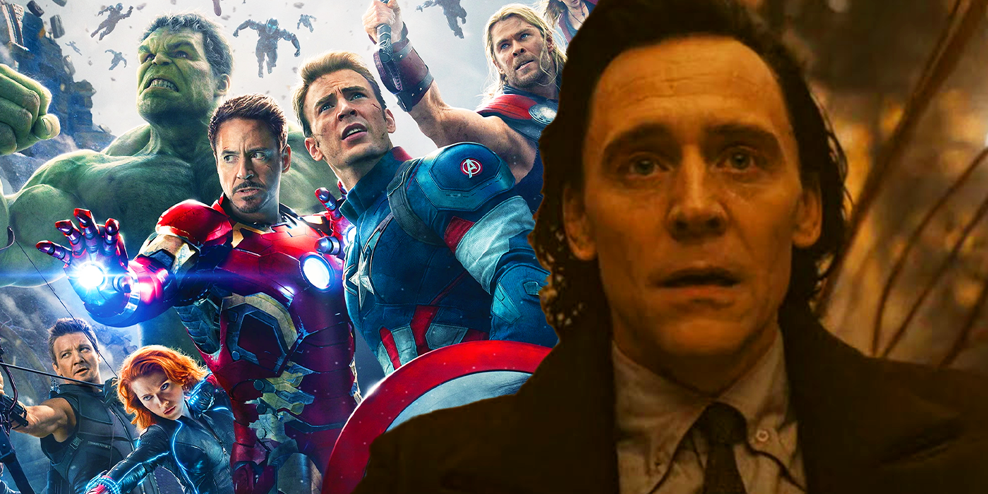 Loki in season 2 episode 5 with the Avengers in Age of Ultron