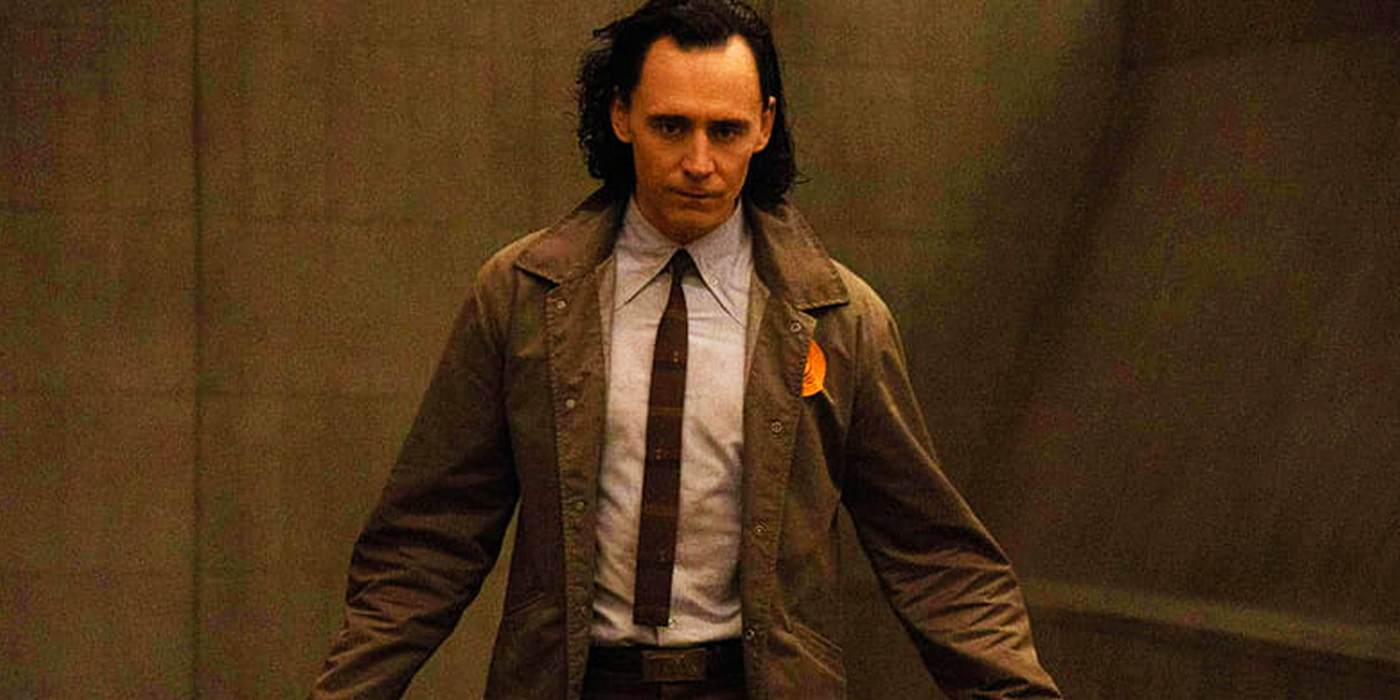 Loki in TVA jacket and tie in Loki season 1