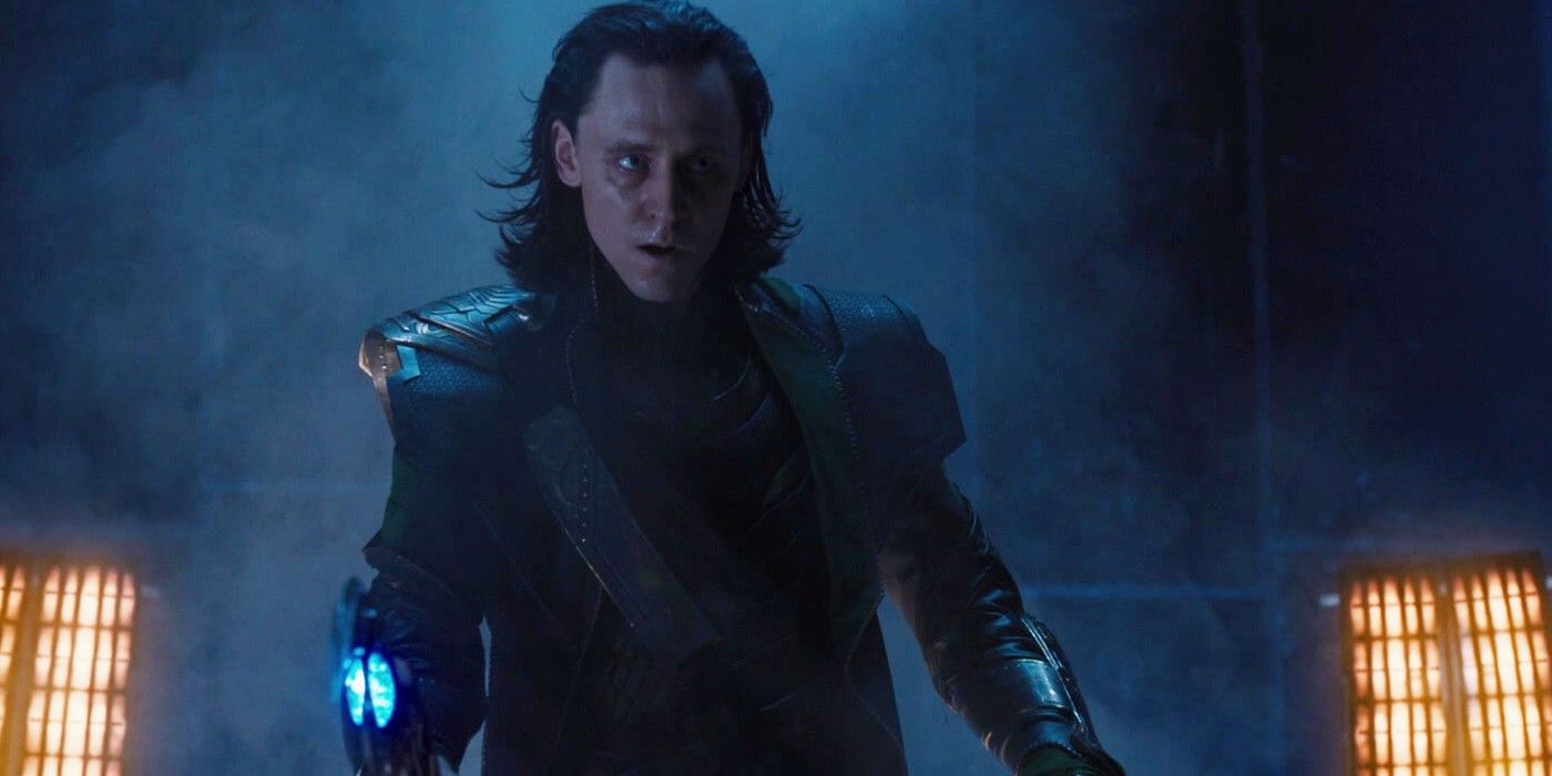 Loki portals into a SHIELD facility in The Avengers