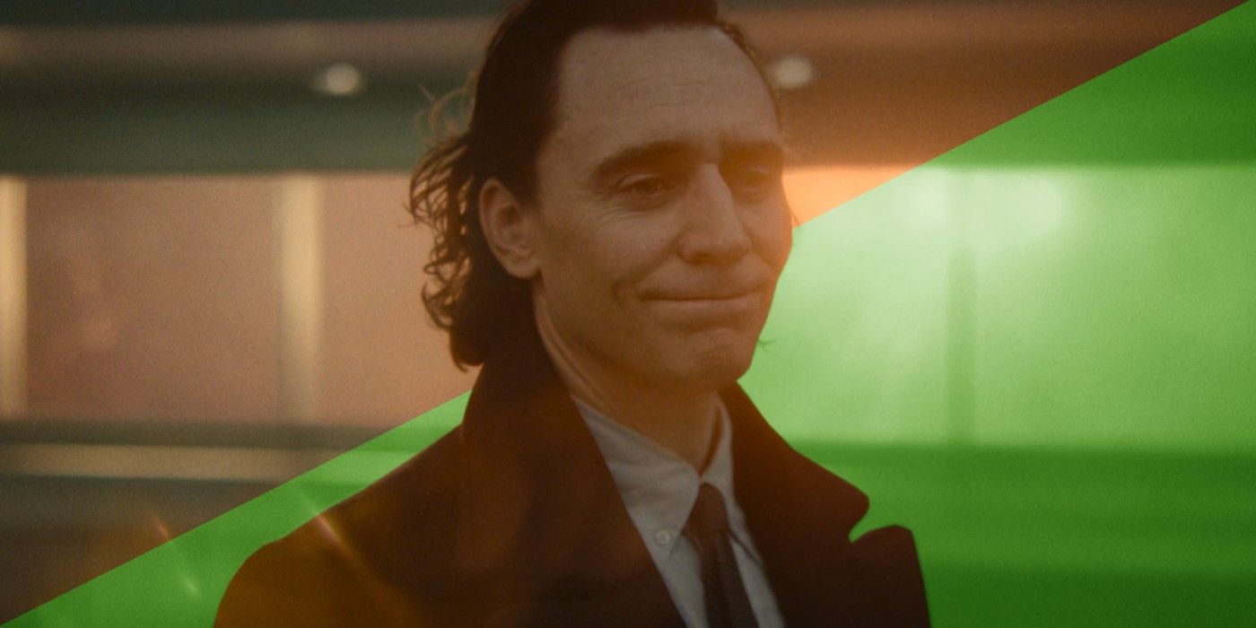 Loki (Tom Hiddleston) smiles in the Loki seson 2 finale