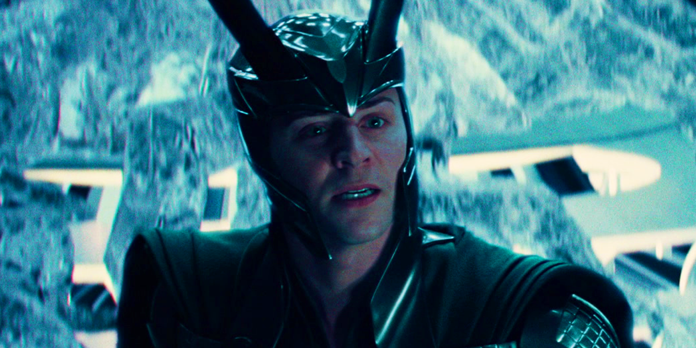 Loki using the Bifrost to destroy Jotunheim in Thor