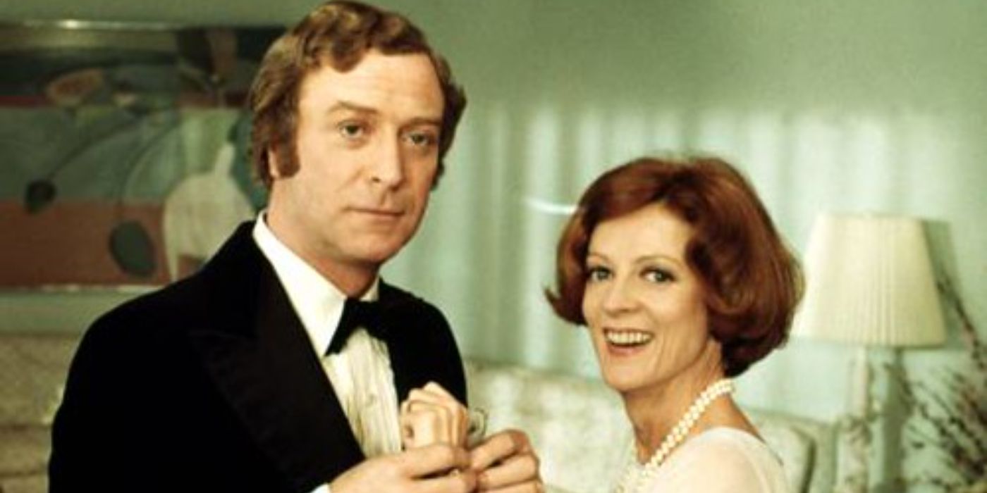Michael Caine  and Maggie Smith as Diana Barrie and Bill Warren in California Suite