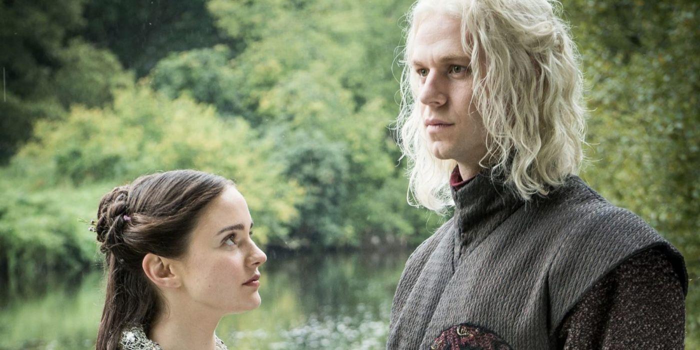 Lyanna Stark and Rhaegar Targaryen in Game of Thrones