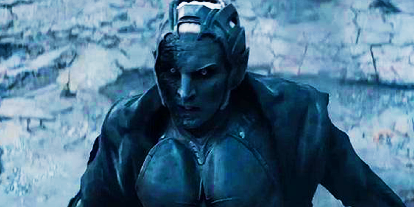 Malekith after being facially scarred in Thor The Dark World