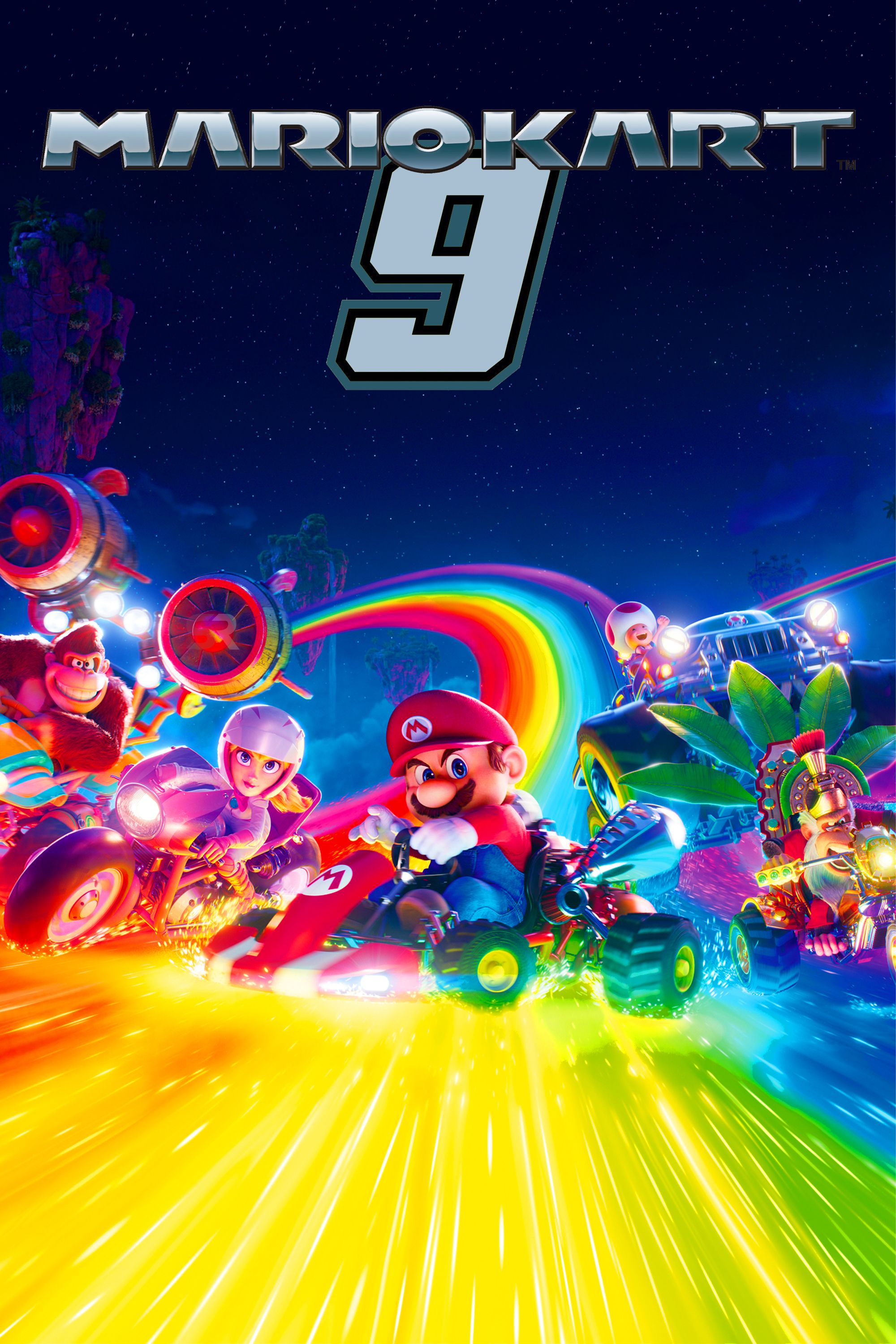  Mario Kart 9 Poster-1