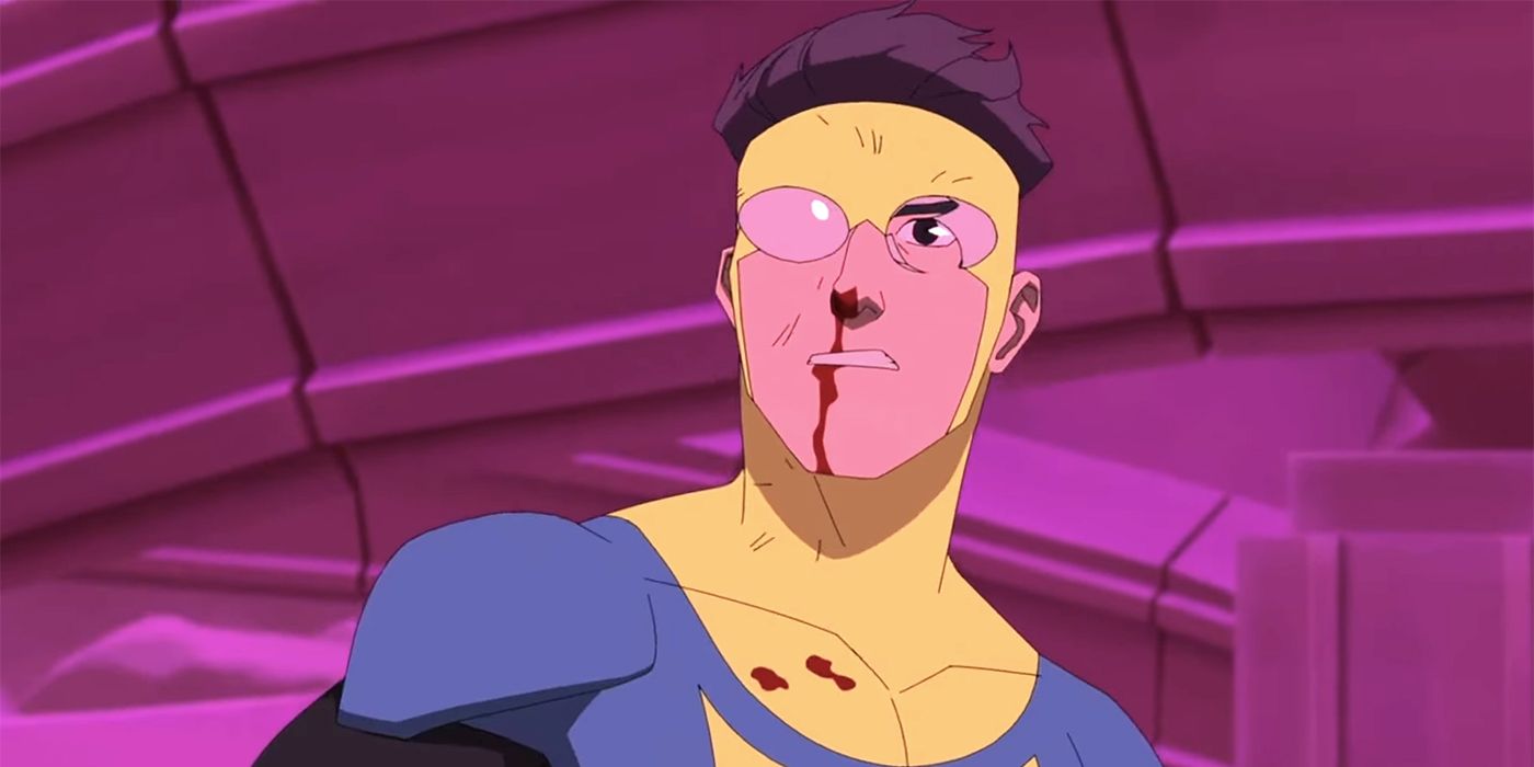 Mark in Viltrumite fight in Invincible season 2