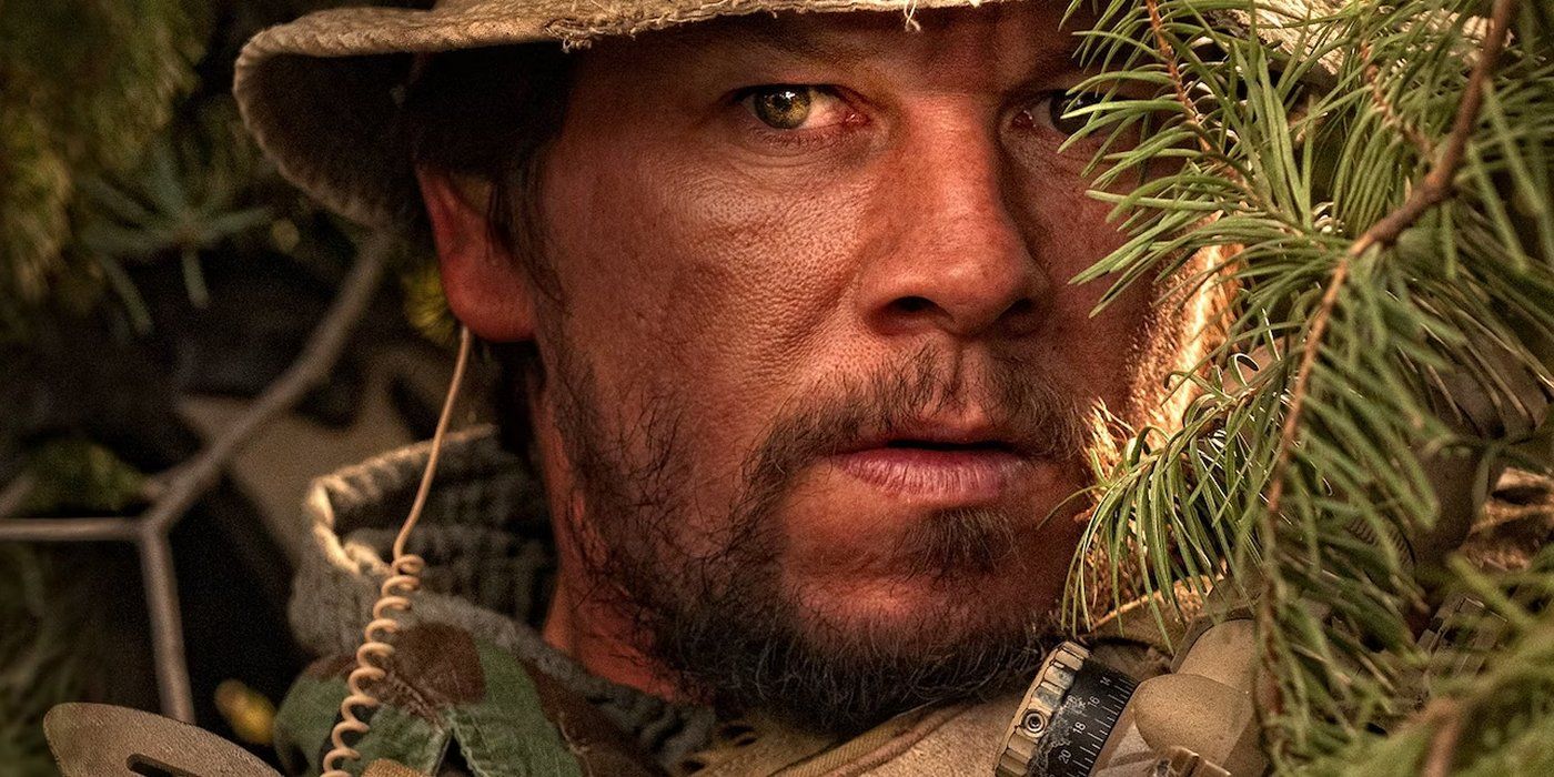 Mark Wahlberg as Luttrel in Lone Survivor