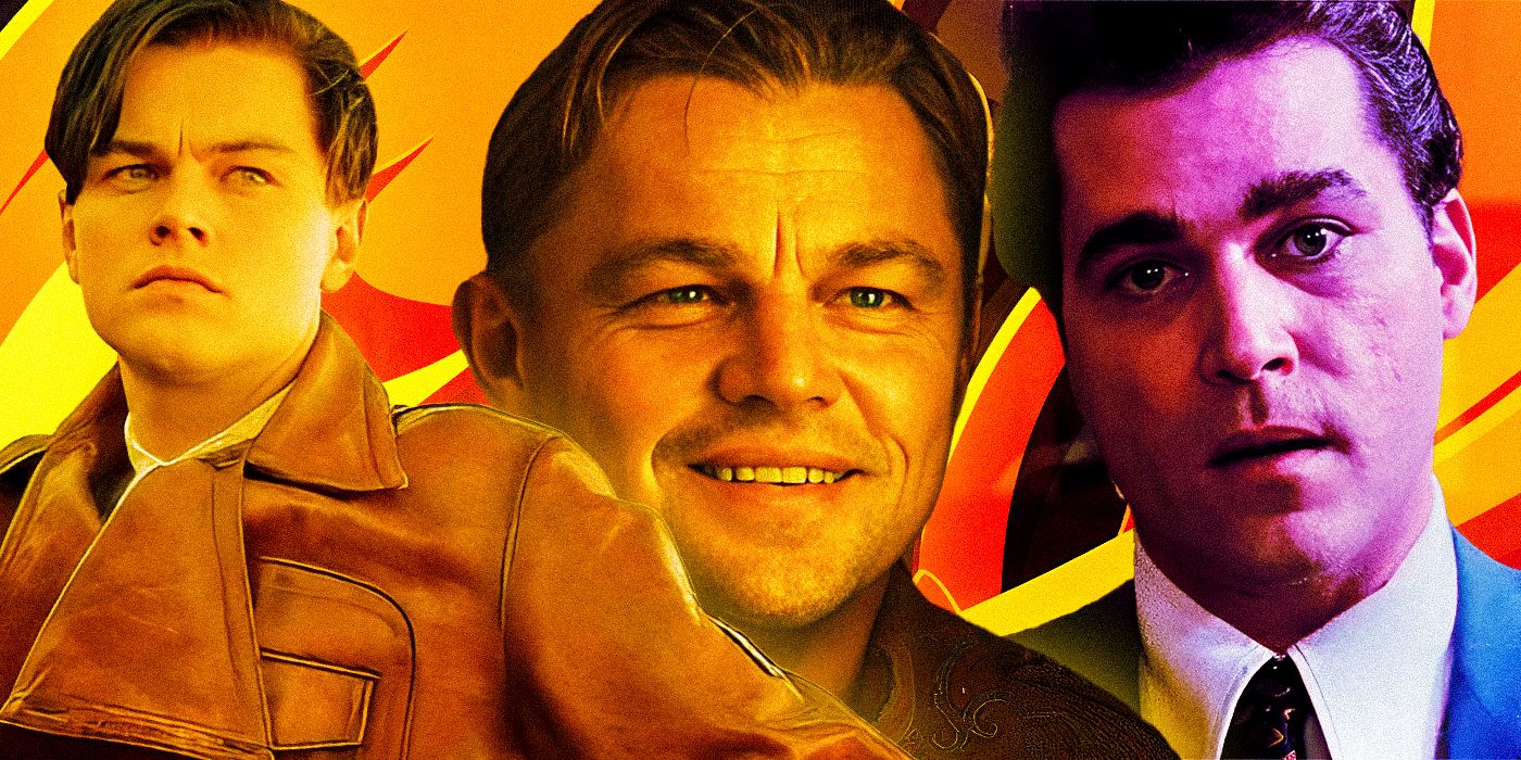 Leonardi DiCaprio in The Aviator and Killers of the Flower Moon with Ray Lotta in Goodfellas