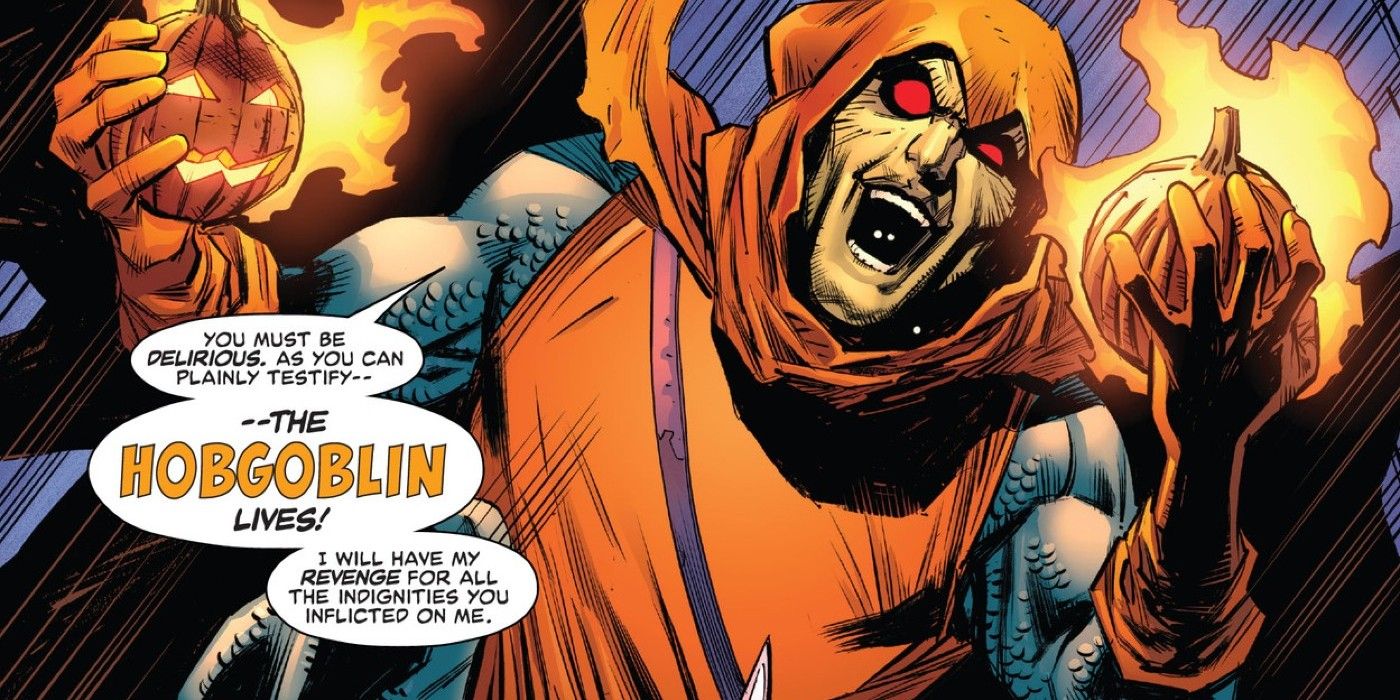 Marvel Super Heroes Secret Wars Hobgoblin cries revenge in Marvel comics
