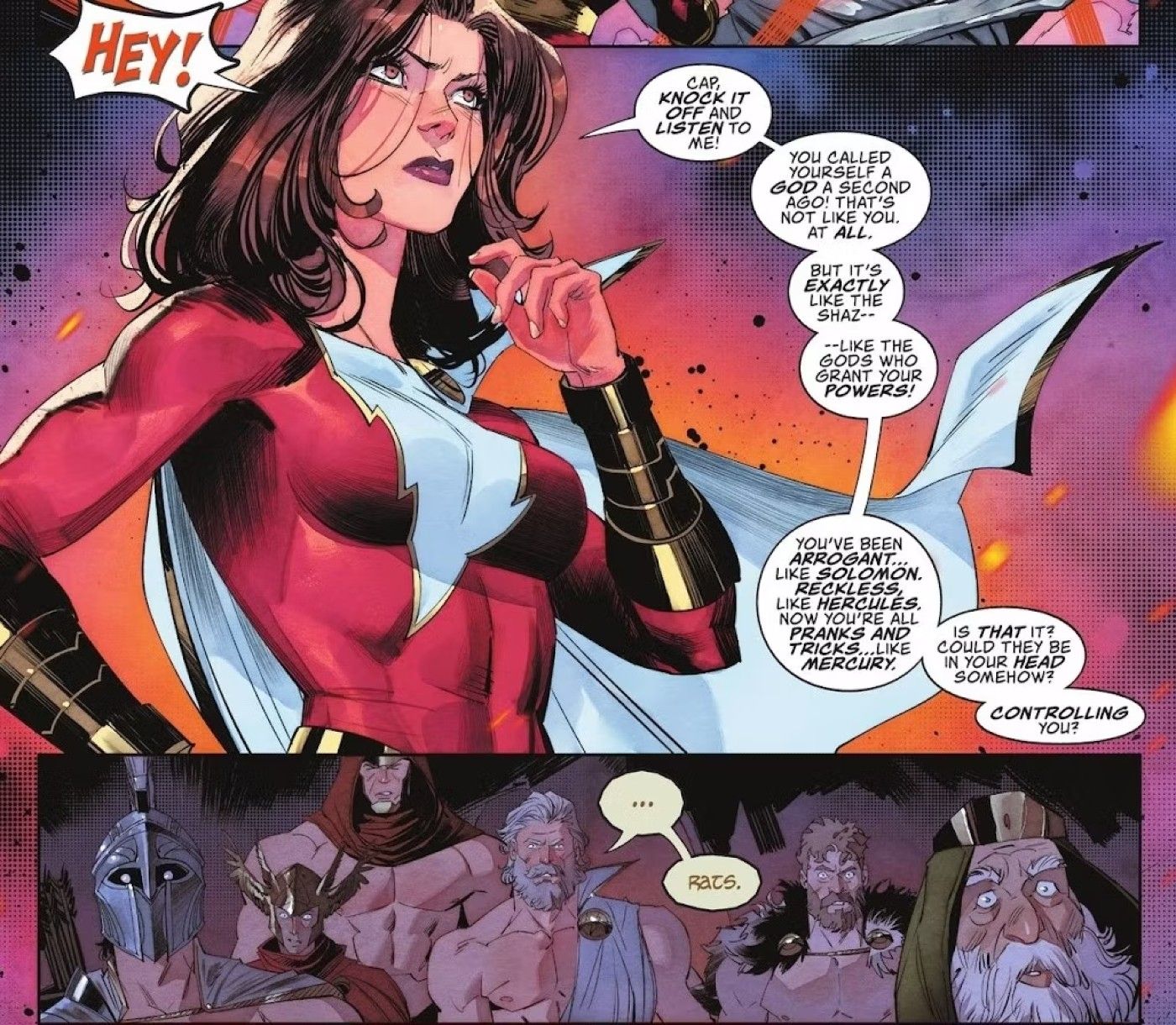 Mary Marvel Discovers that the Gods Have Been Messing with Shazam's Powers