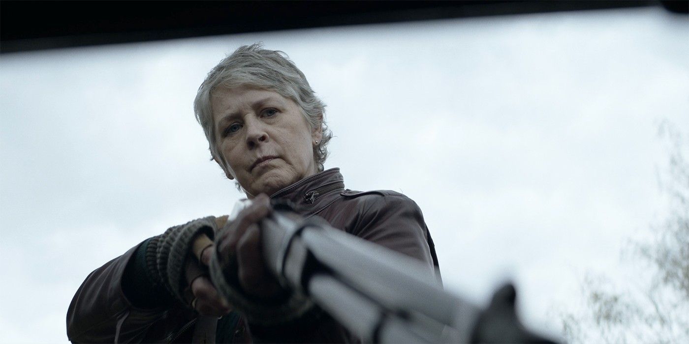 Melissa McBride as Carol in The Walking Dead Daryl Dixon season 1 finale