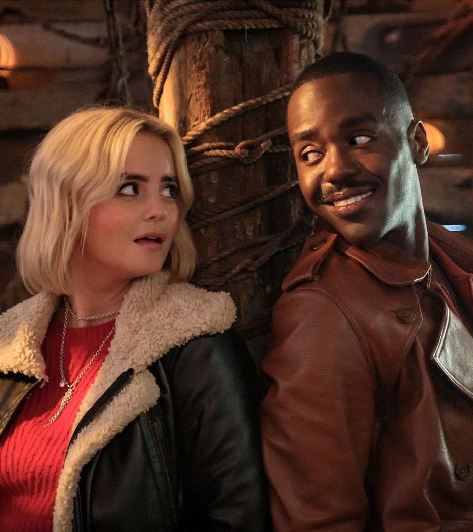 Millie Gibson and Ncuti Gatwa in the 2023 Doctor Who seasonal special