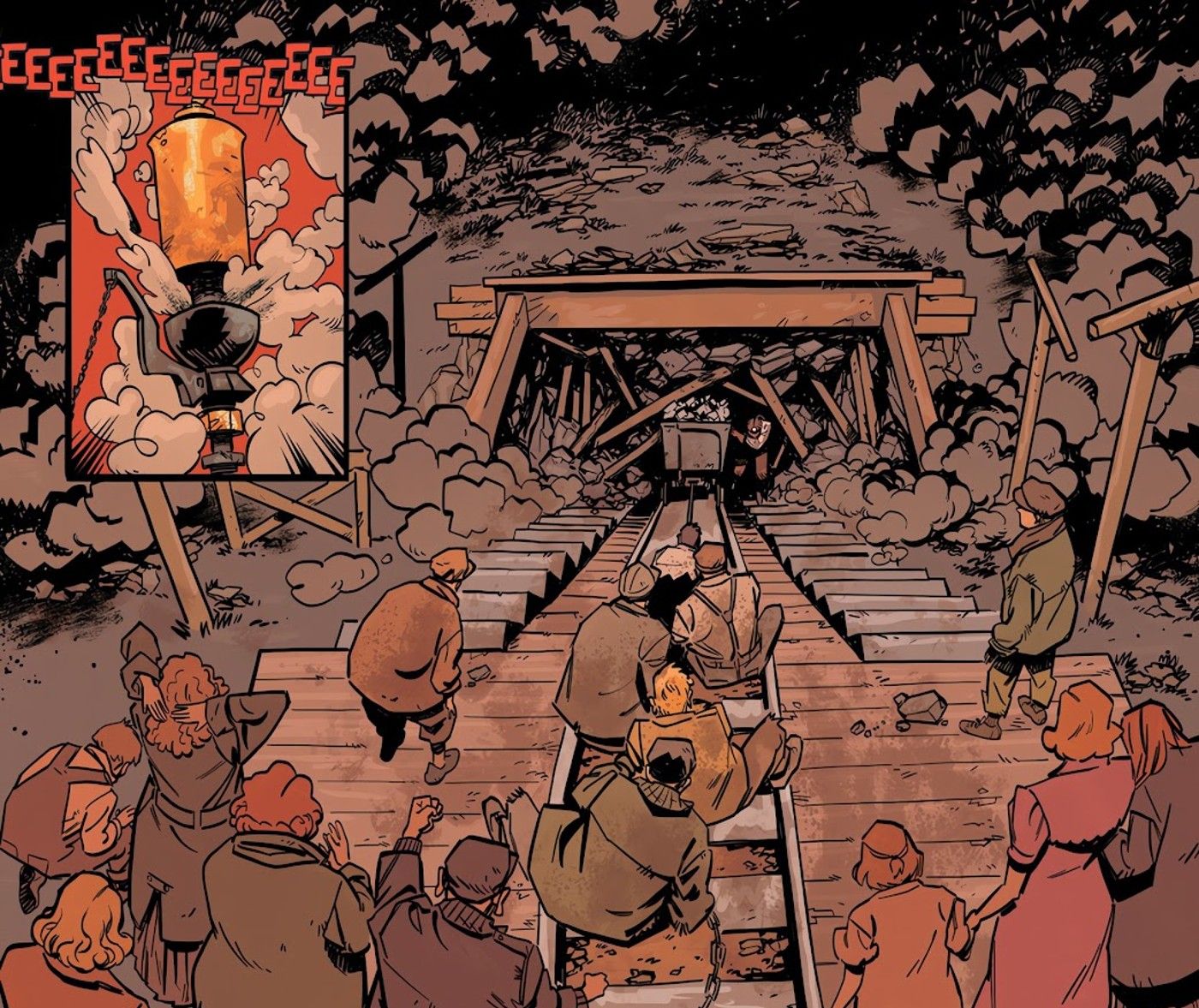 Mine and Miners in an Emergency