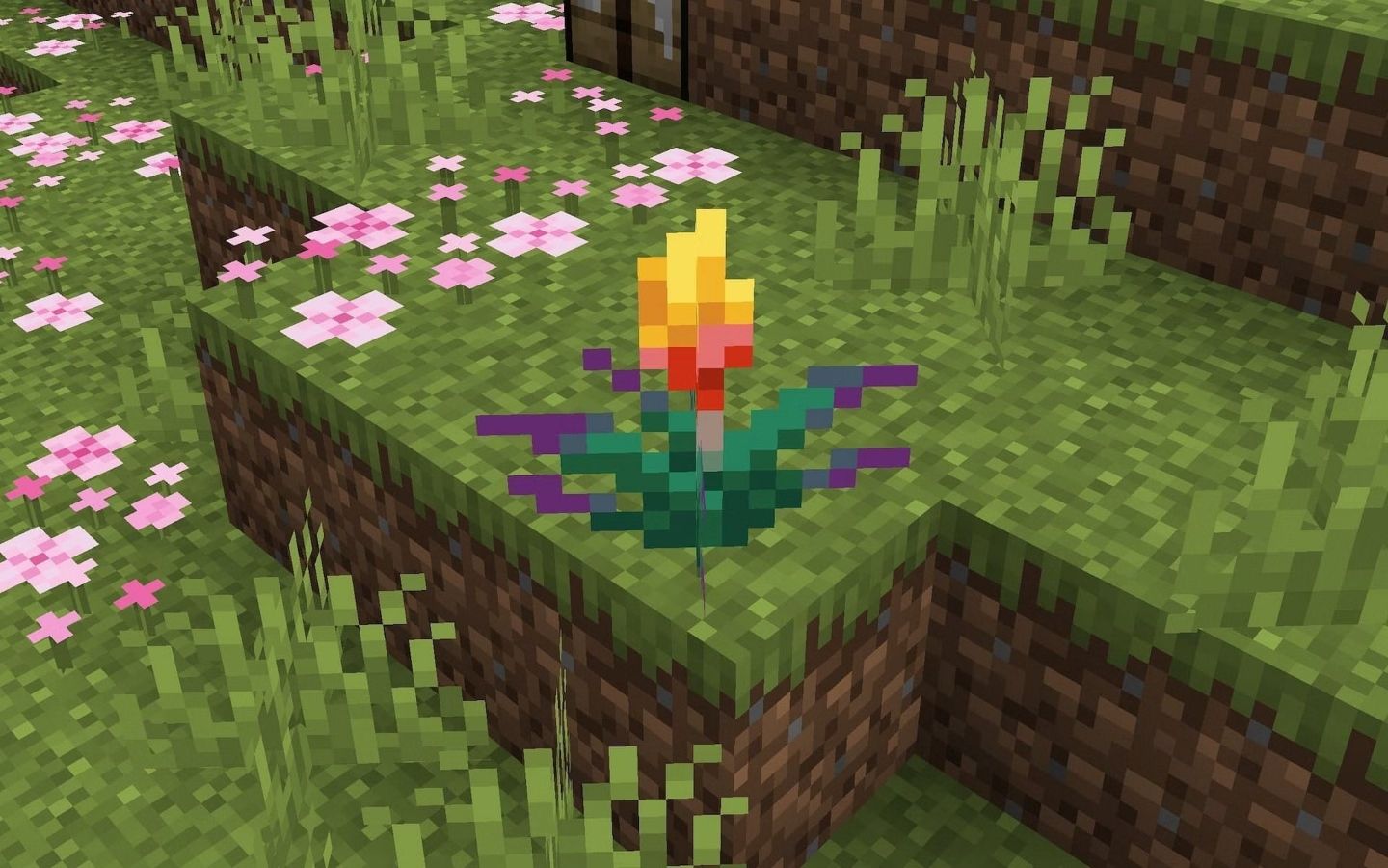 Minecraft Torch Flower