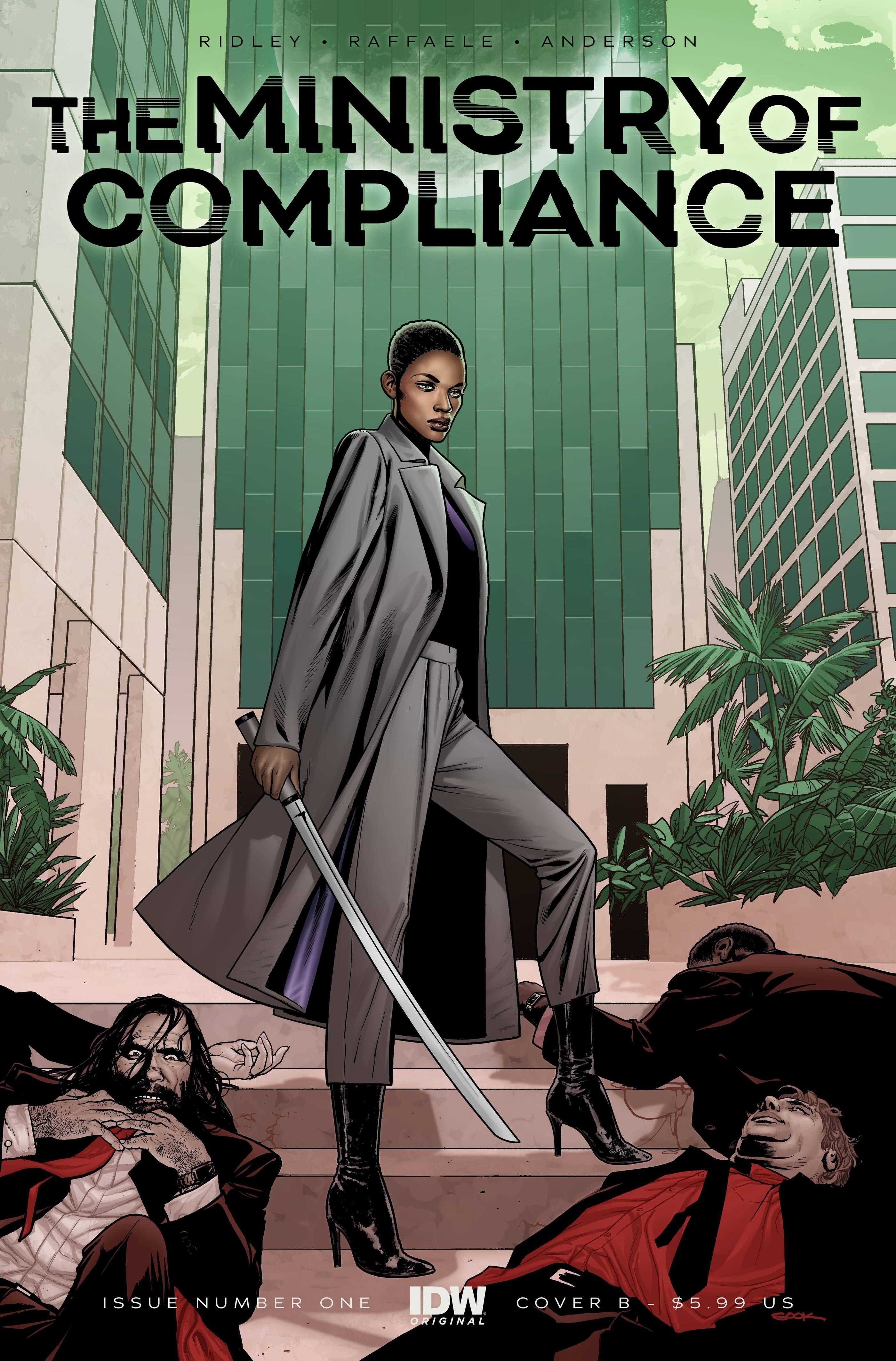 Ministry of Compliance 1 Ryan Sook Variant Cover