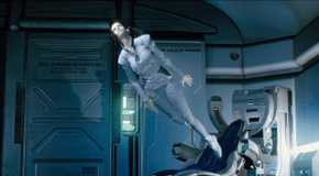 Aki Ross Floating in Final Fantasy: The Spirits Within