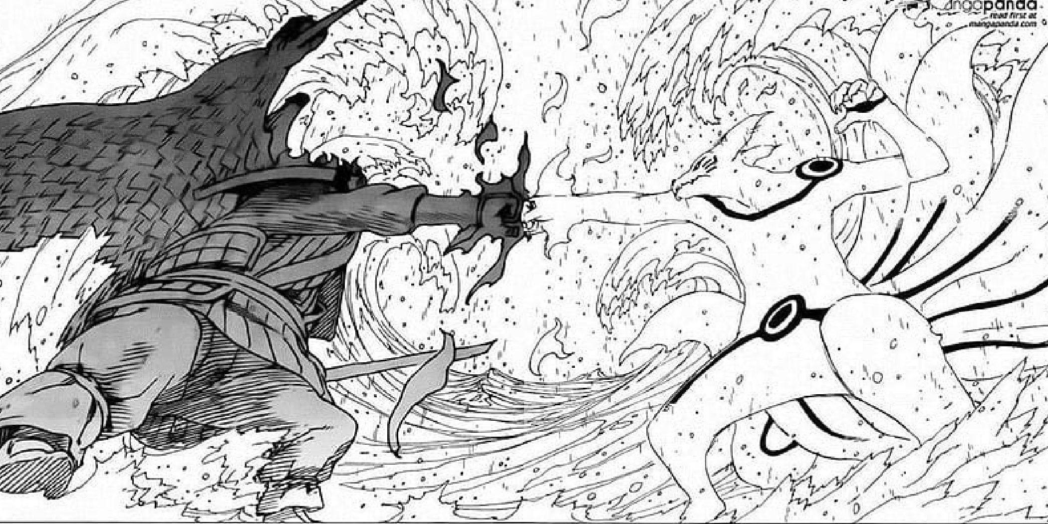 Naruto vs Sasuke manga