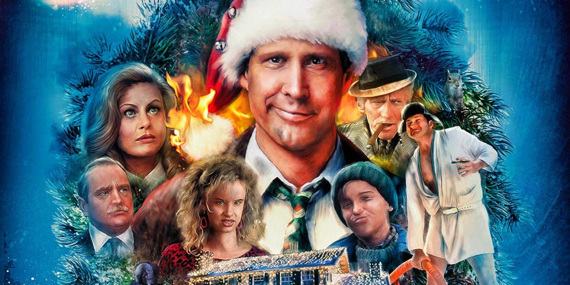 national lampoons christmas vacation poster 1989