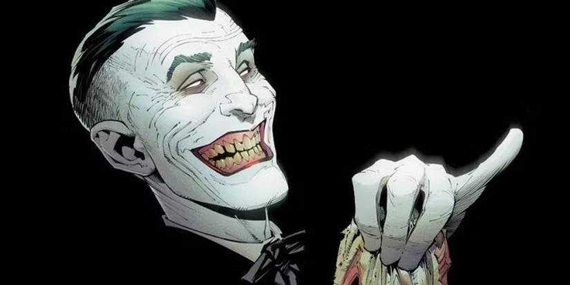 Comic book art: The Joker from DC's "New 52"