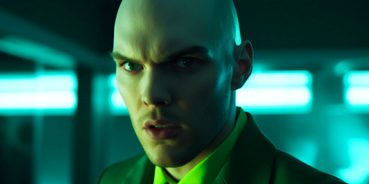 Nicholas Hoult as Lex Luthor in DCU fan art