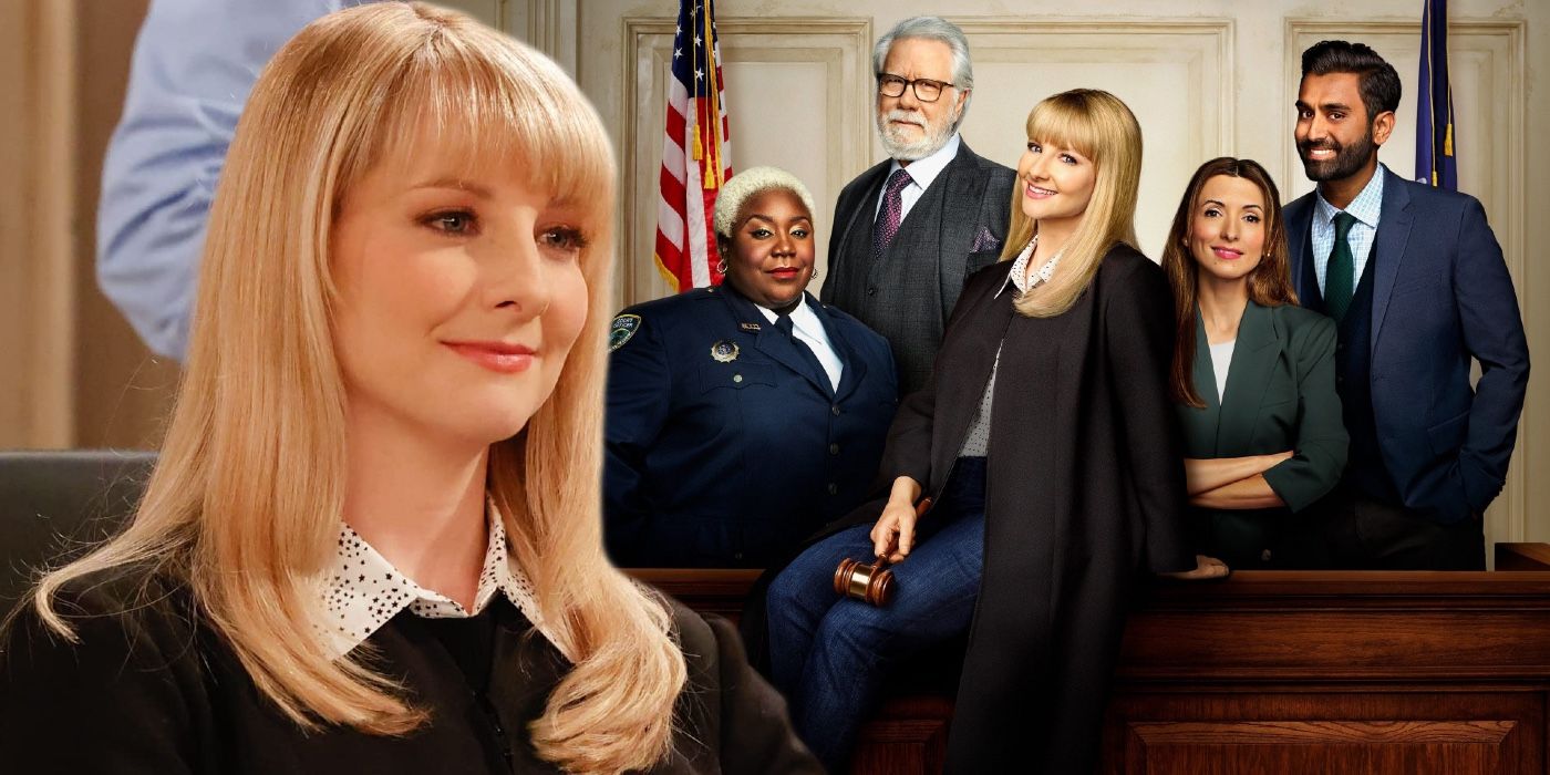 A composite image of the cast of Night Court