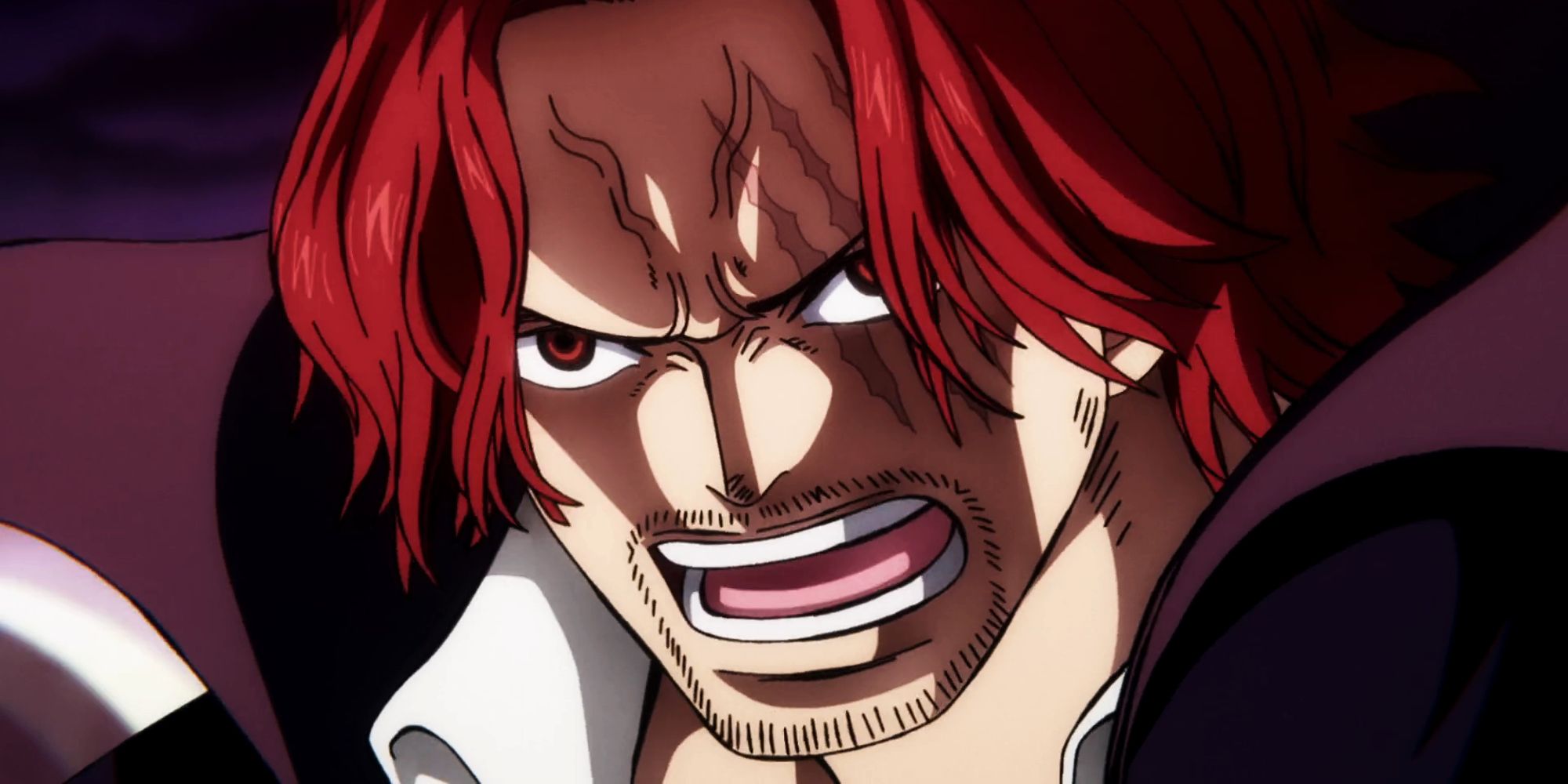 One Piece Shanks is angry in episode 1082.