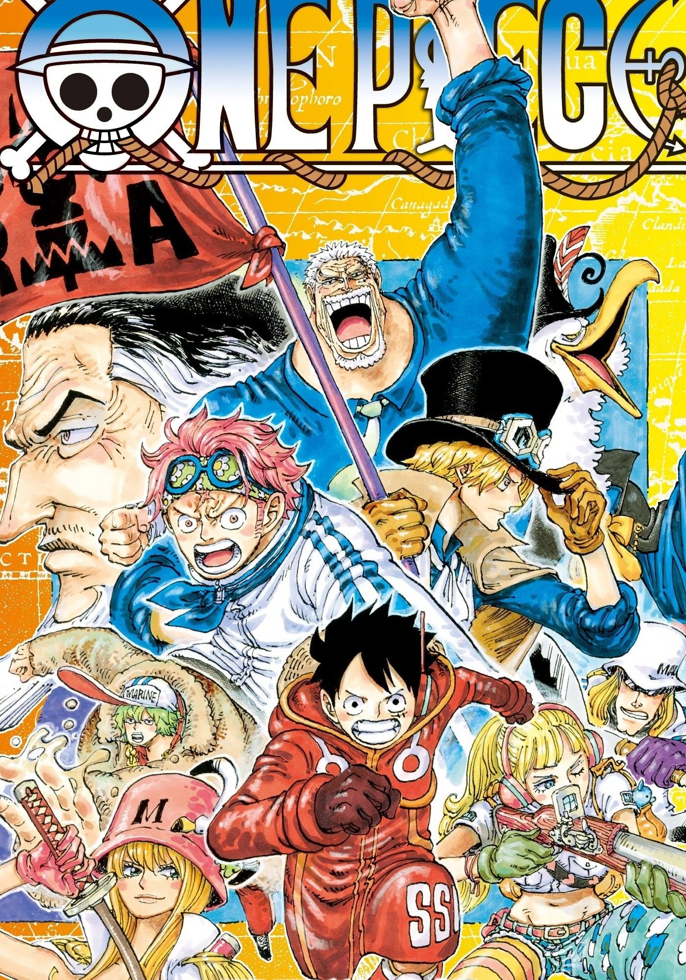 One Piece volume 107 cover