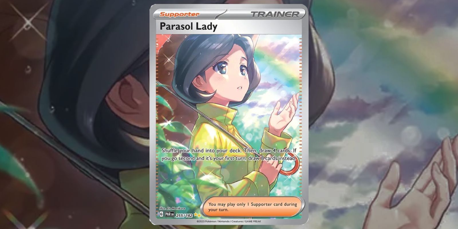 Parasol Lady Pokemon TCG Paradox Rift Card 255