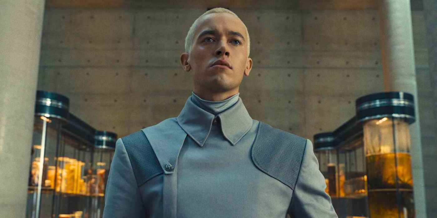 Tom Blyth's Coriolanus Snow as a Peacekeeper in The Hunger Games: The Ballad Of Songbirds & Snakes
