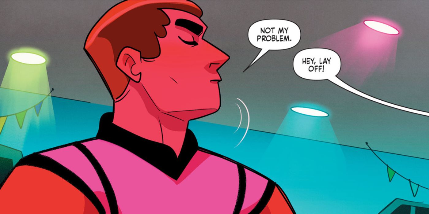 Picard doesn’t get involved in the fight