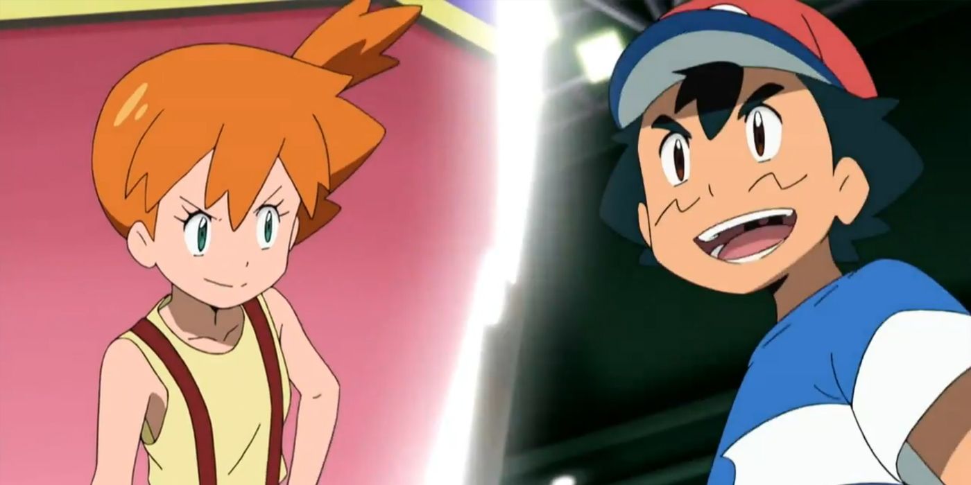 Pokemon: Ash vs. Misty in Sun & Moon.