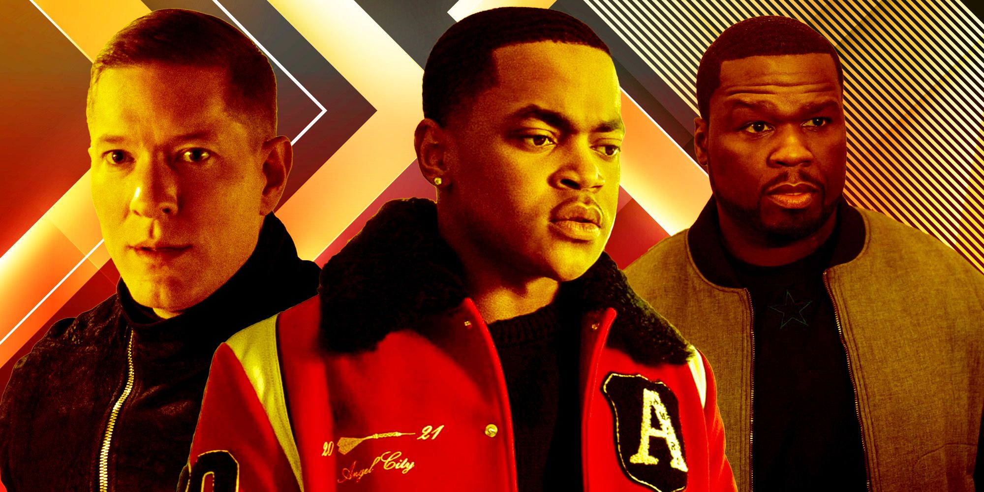 Tommy (Joseph Sikora), Tariq (Michael Rainey Jr), and Kanan (Curtis 