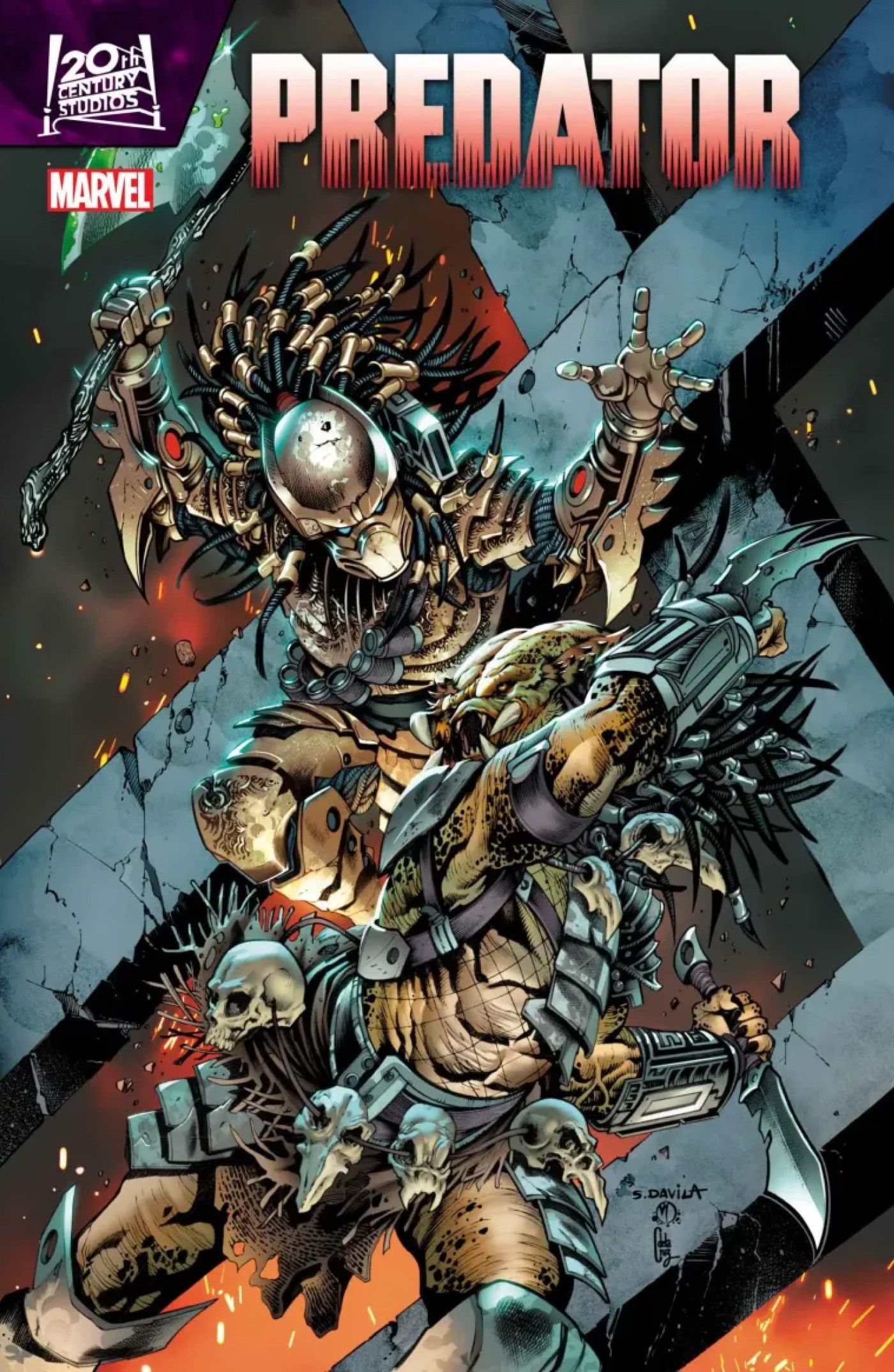 Predator: The Last Hunt #1 variant cover by Sergio Fernandez Davila