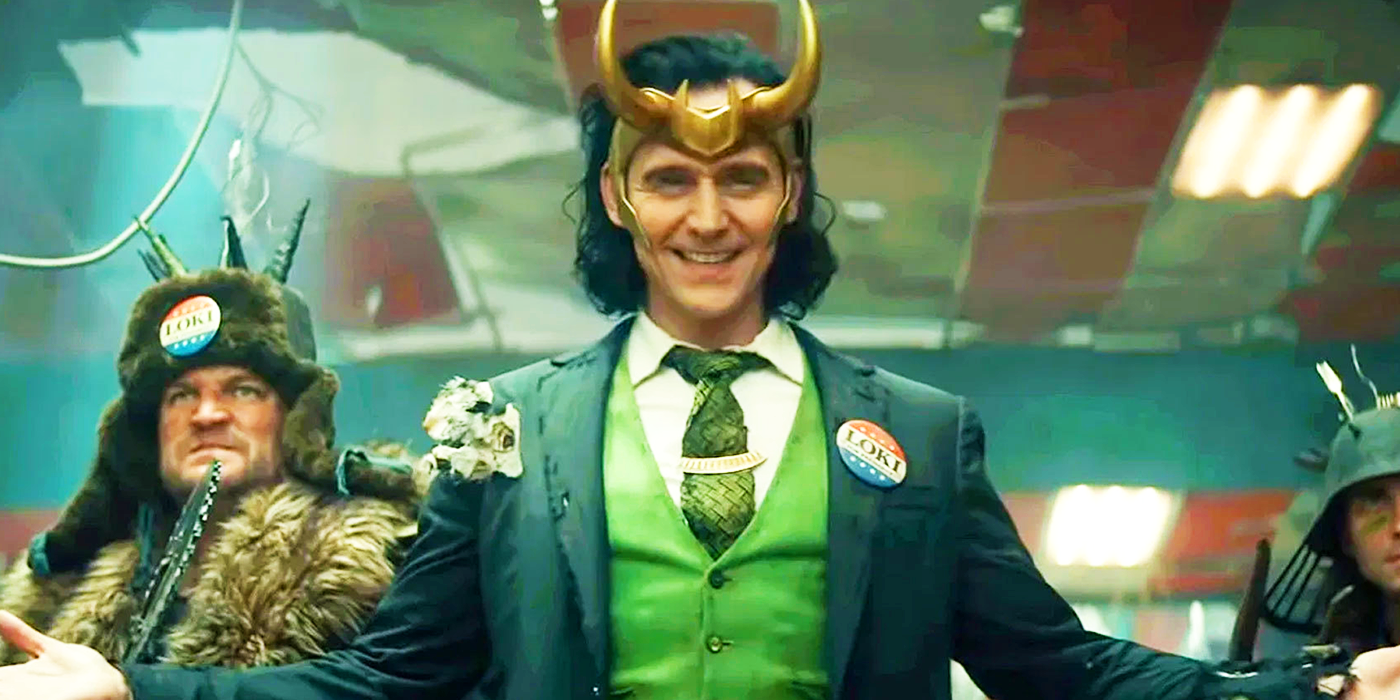 Presidente Loki com outras variantes de Loki no Vazio na 1ª temporada de Loki