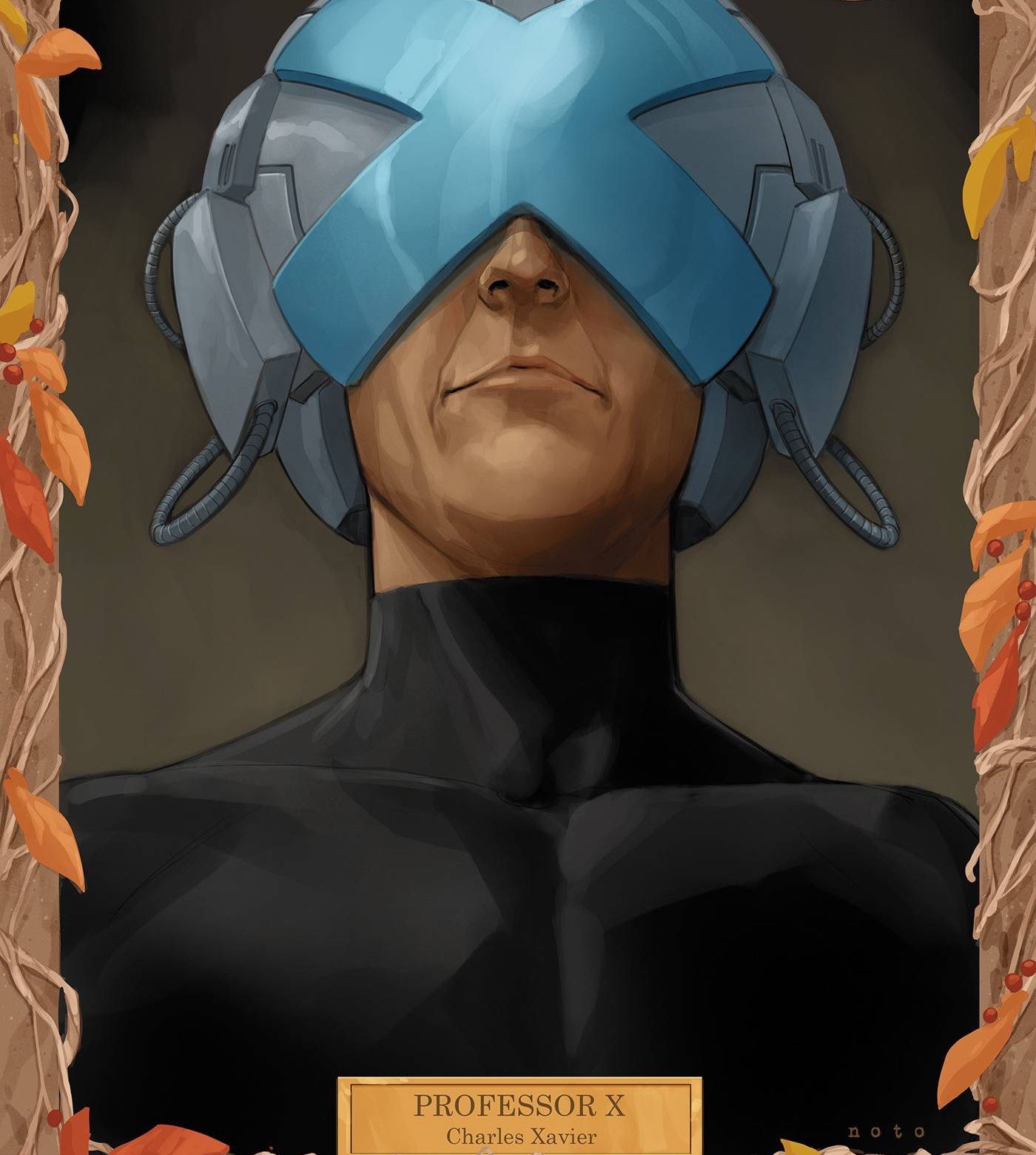 Professor X Quiet Council Portrait