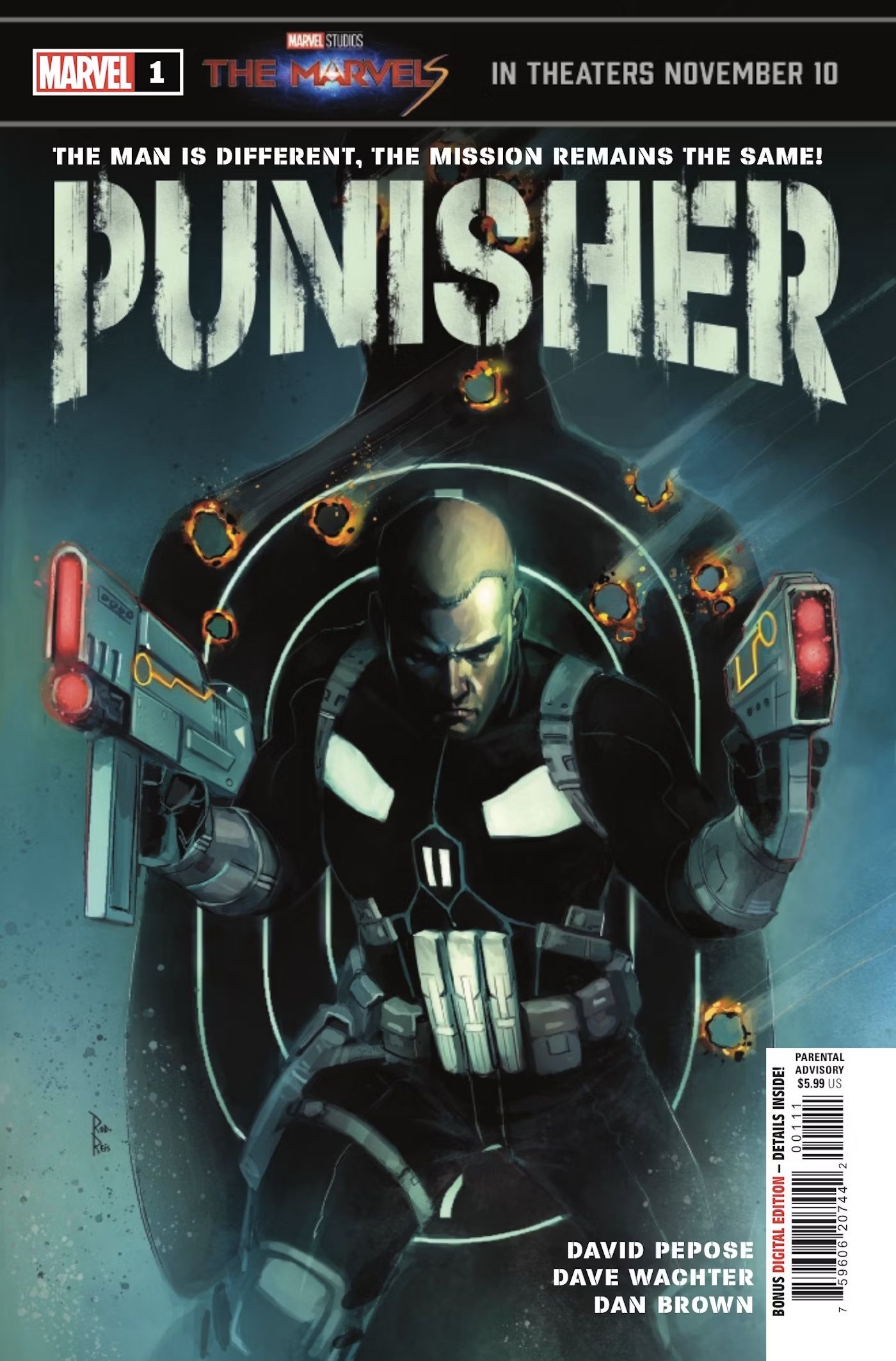 Marvel’s New Punisher Officially Debuts, as Joe Garrison Showcases Hi-Tech Weapons